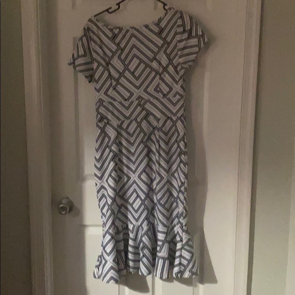 Curve enhancing trumpet dress!